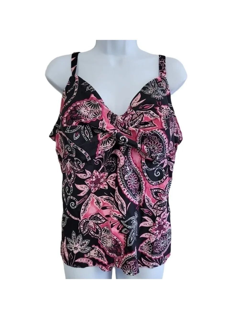 CROFT & Barrow Soft Cup Tankini Top